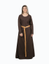 Lena Medieval Viking Underdress for Women with Round Neckline